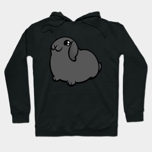 Gray Lop Bunny Rabbit Coney Hoodie